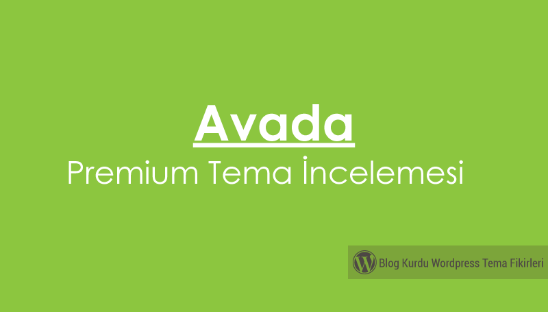 Avada Wordpress Teması