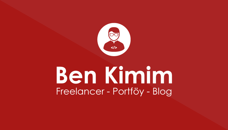 Ben Kimim Wordpress Freelancer Teması Porföy Teması Blog Teması